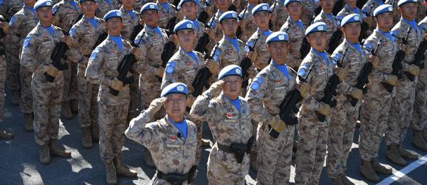  In October 2019, the peacekeeping force team made its first appearance in the National Day parade to accept the review of the motherland and the people