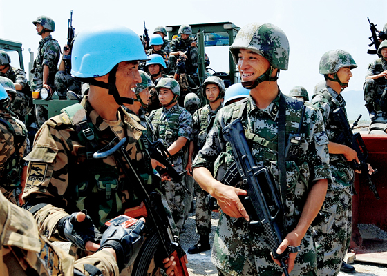  In June 2009, China and Mongolia held joint peacekeeping exercises